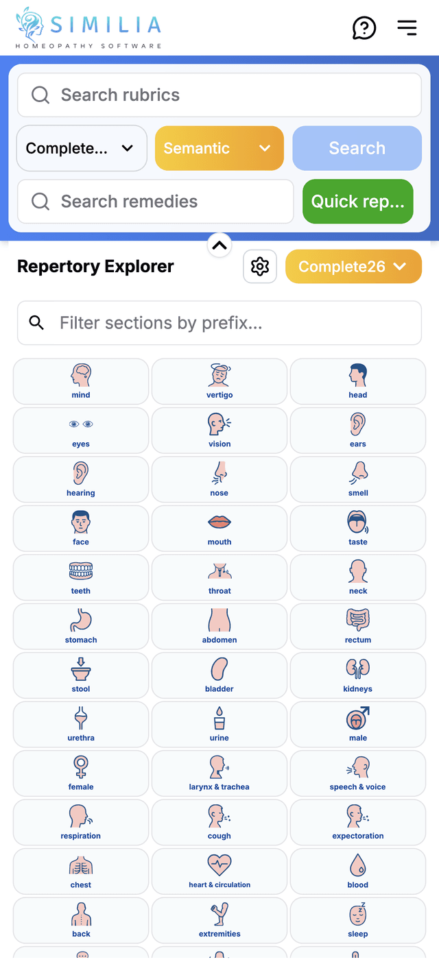 Biblioteca Repertoriu mobile