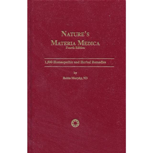 Nature's Materia Medica cover